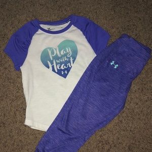 Toddler under armour outfit